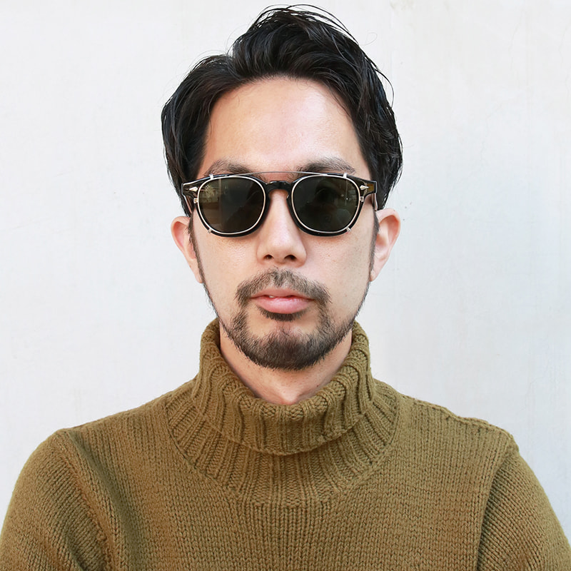 Julius Tart Optical Clip On X Ar - 46 - Gold Sunglasses サングラス-