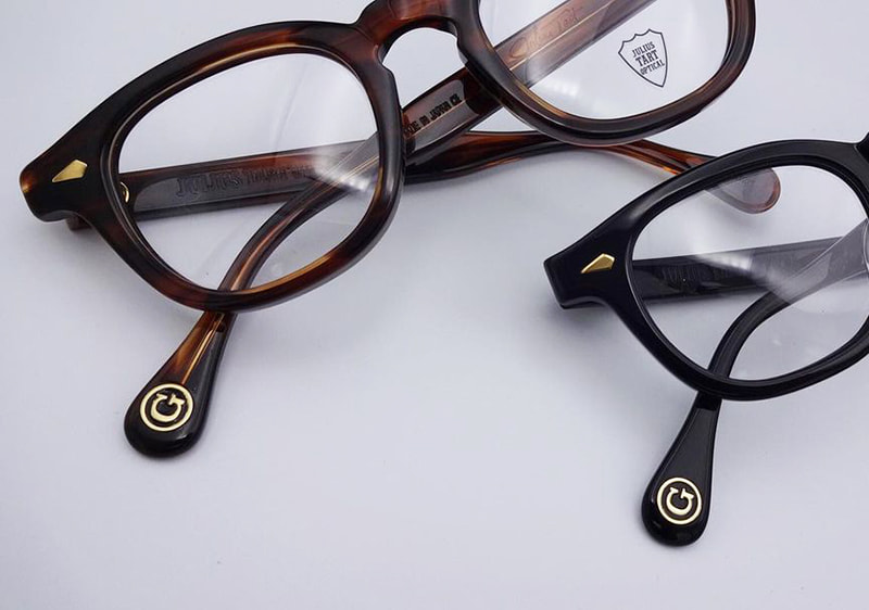 JULIUS TART OPTICAL】 AR44-24-P/G（Brown Gradient/Gold Rivet