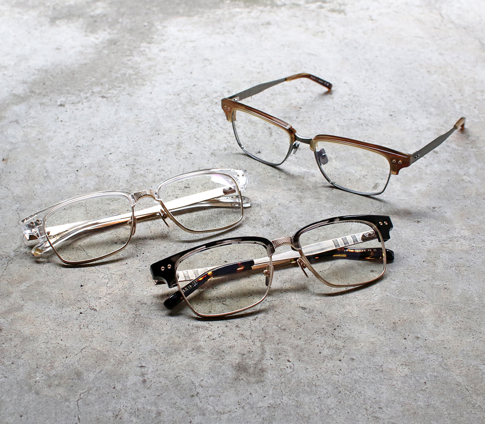 DITA | 【DITA】 STATESMAN THREE 55 DRX-2064-J-BTR-GLD-55（Black 