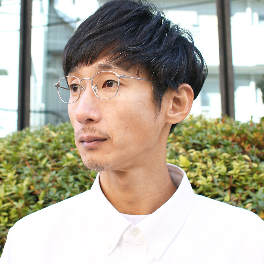 E5 eyevan】 m9 ST/ST(Shirring Titanium/Shirring Titanium E5 eyevan】 m9 ST/ST(Shirring Titanium/Shirring Titanium