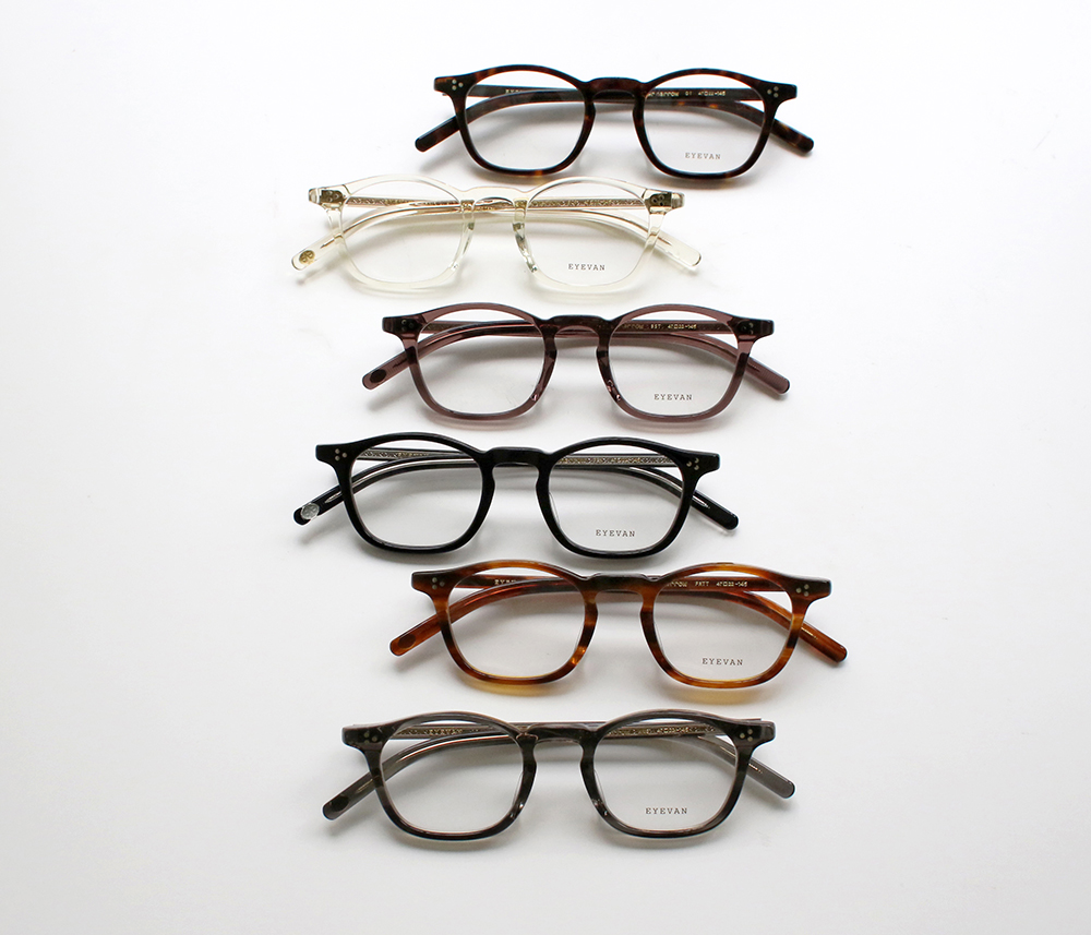 EYEVAN】 Sadler narrow サドラーナロー DT（DARK TORTOISE） メガネ  