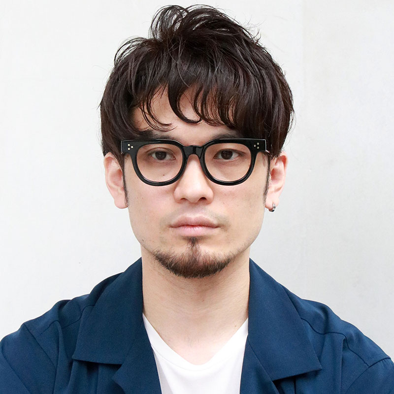 JULIUS TART OPTICAL】 FDR48-22-A（Black） メガネ 48サイズ ...