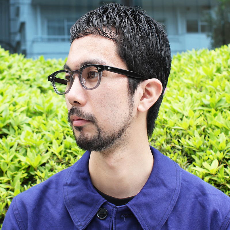 JULIUS TART OPTICAL】 AR44-24-GSBB（GRAY SMOKE/BLACK BROW） POKER