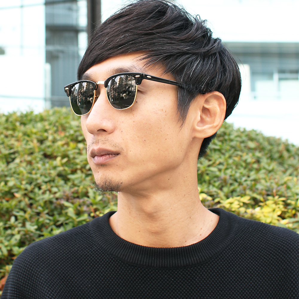 特価 B&L RayBan クラブマスター W0365 ブラック ヴィンテージ 送料無料】 Ray−Ban （レイバン）サングラス USA／B&Lクラブ