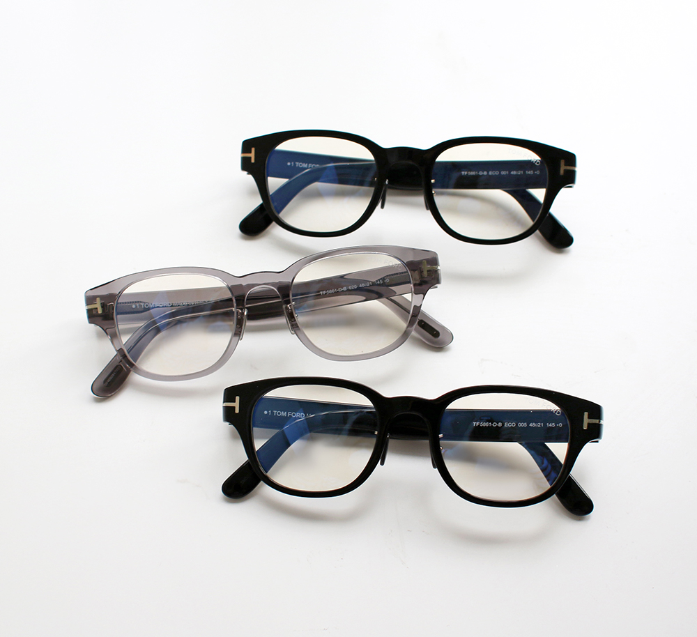 直営TOM FORD EYEWEAR TF5861-D-B ECO 001 小物