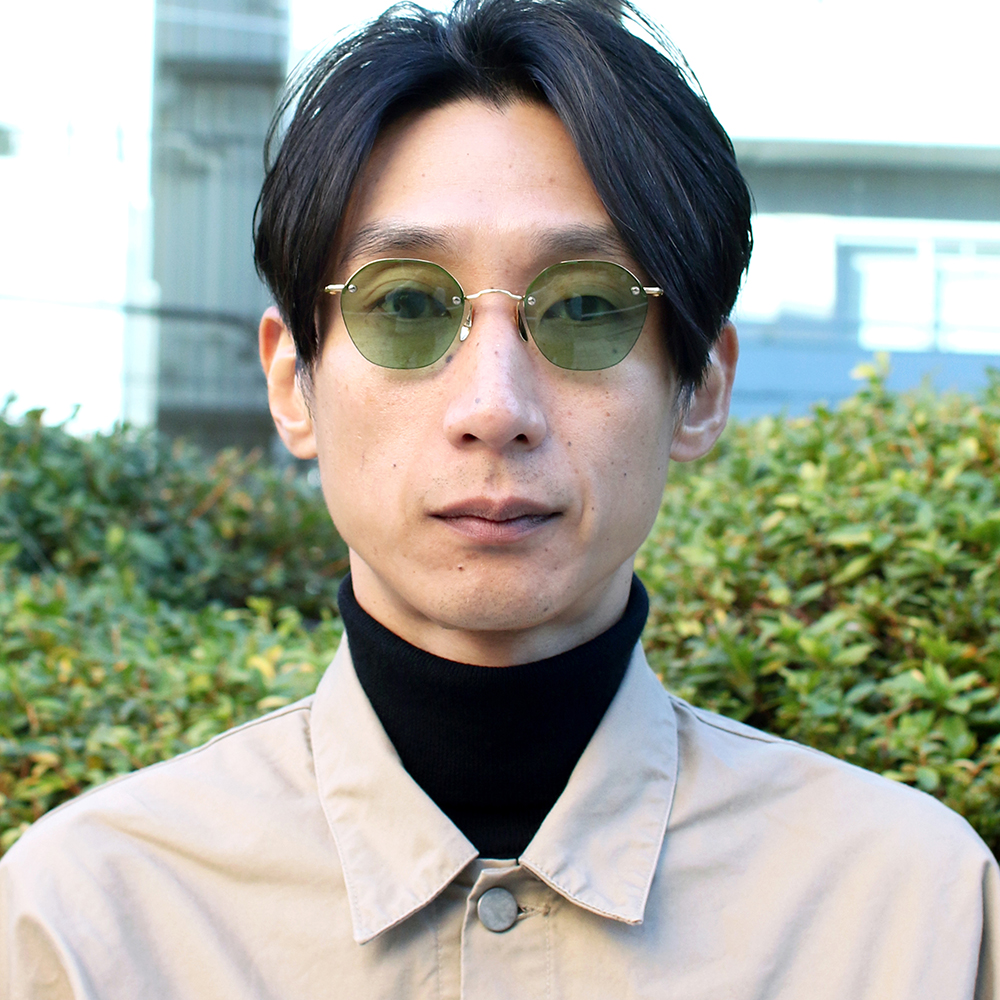 ayame サングラス | 【ayame】 HEX RW ヘックスRW YG（Yellow Gold  