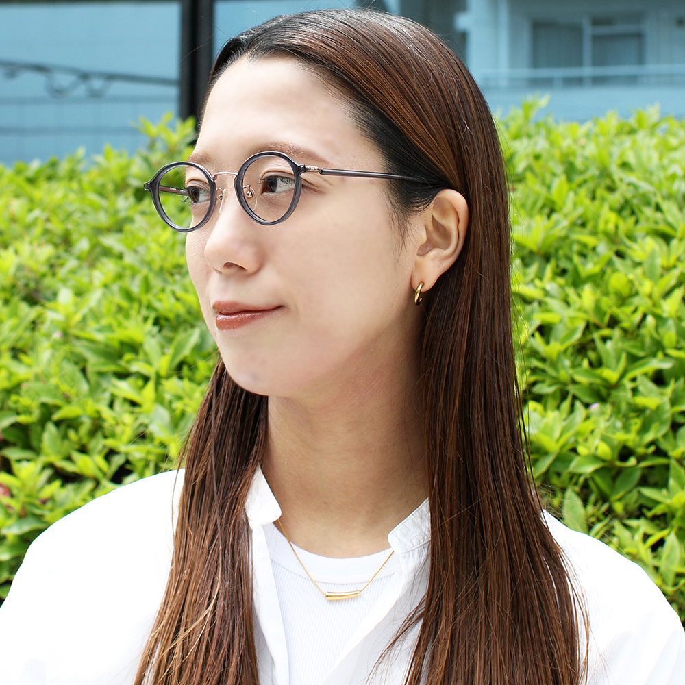 propo | 【propo】 POLLY ポリー 7（ネイビー/ピンクゴールド） メガネ