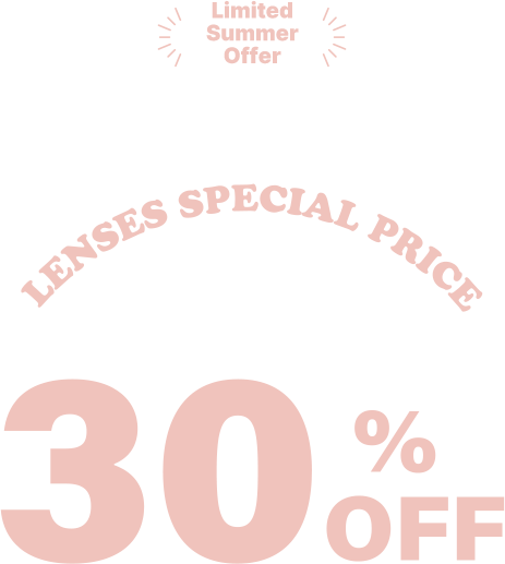 LENS SALE 50%OFF